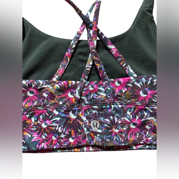LULULEMON energy long line bra, size 6 - Picture 3 of 8